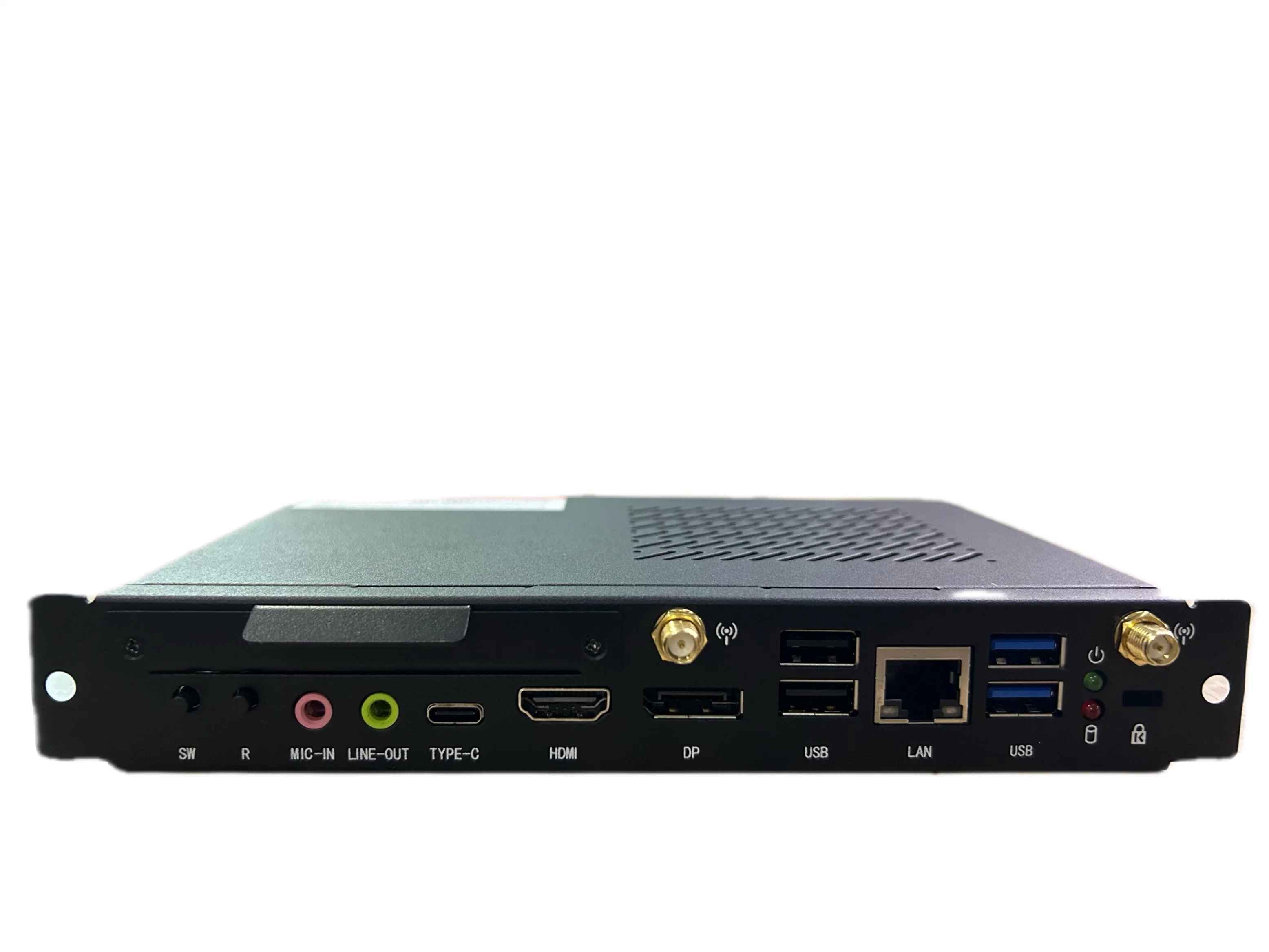 Hjs Dual Memory OPS Mini PC Factory Price I3 I5 I7 Industrial Mini Computer 6X USB Hm86 Chipset