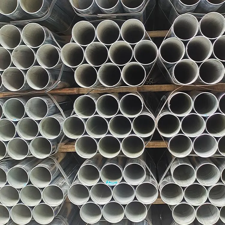 Hot Dipped Galvanized Iron Round Pipe/Galvanized ERW Steel Tubes/Tubular Carbon Steel Pipes for Greenhouse Building Construction