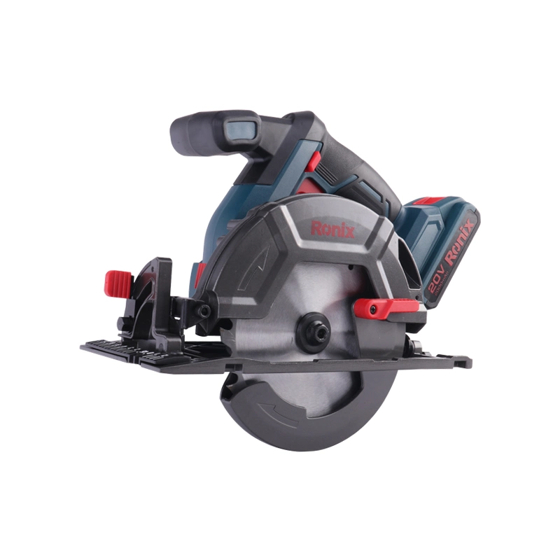 Аккумуляторный круглый пильный инструмент Ronix 8902/8902K Power Tools 20V 165mm для Резка древесины