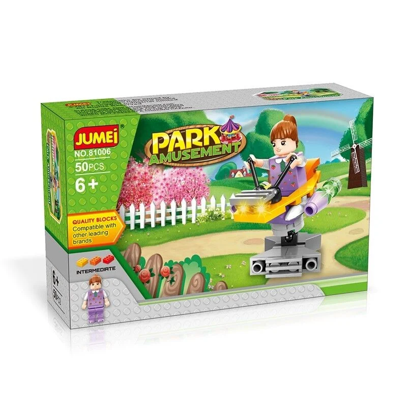 Park Unterhaltung Bau Spielzeug Lieferant Creative Plastic Building Block