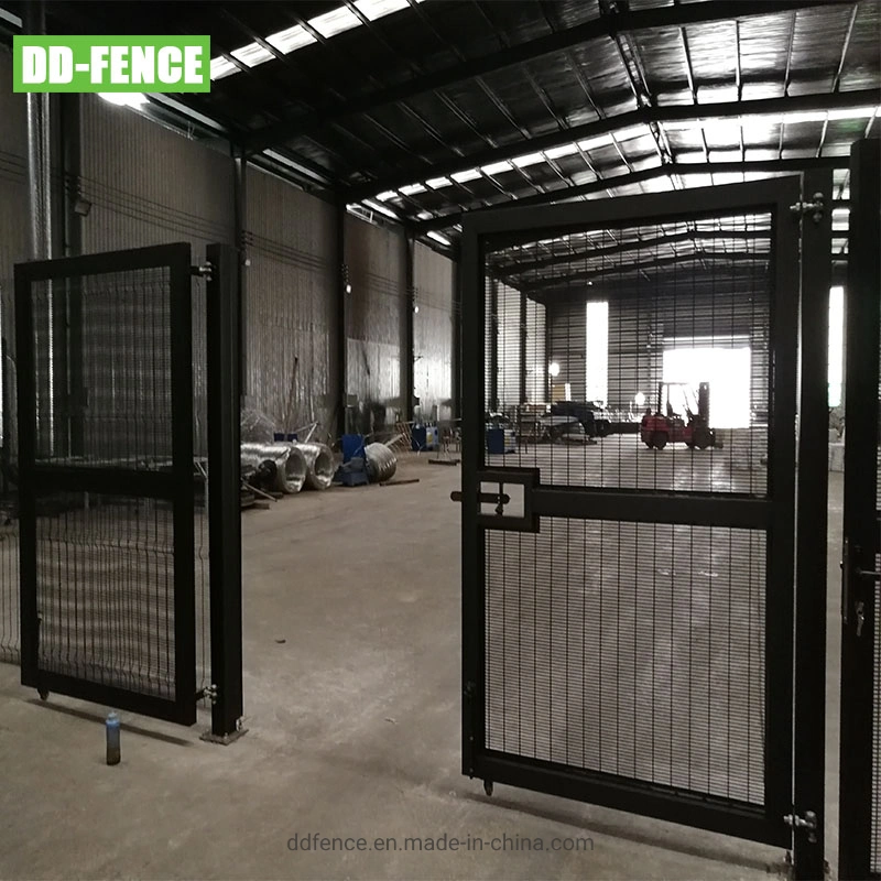 Wrought Iron Gate Sliding Gate Swing Gate Automatic Garden Gate for Residential House Courtyard Entrance