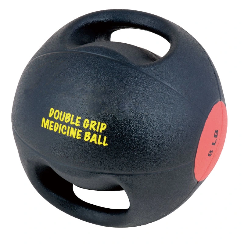 Noir couleur Gym Fitness matériel Crossfit caoutchouc Medicine ball