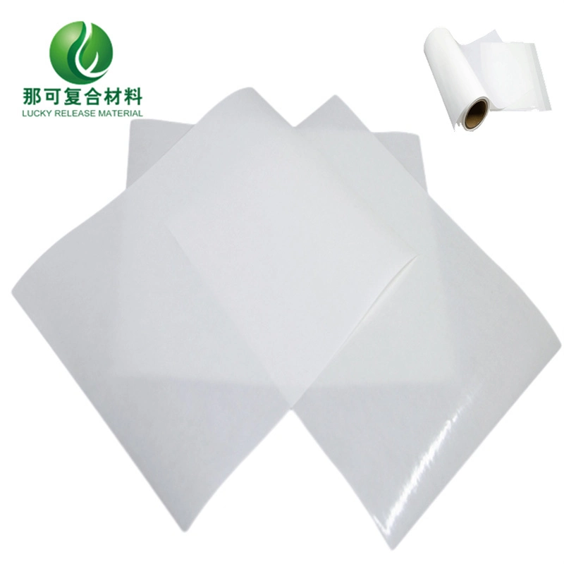 Self Adhesive Semi Glossy Paper Hot Strong Glue with Glassine Paper