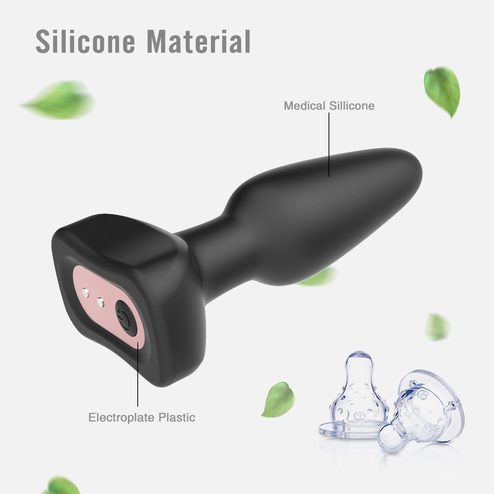 7 Vibration Butt Plug Vibrator Magnetic Plus Butt Massager Remote Control Vibrating Anus Plug Wearable Anal Plugs for Men Women