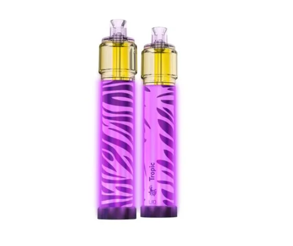 Glass Tank Pre-Filled Disposable E Liquid Pen with LED Light