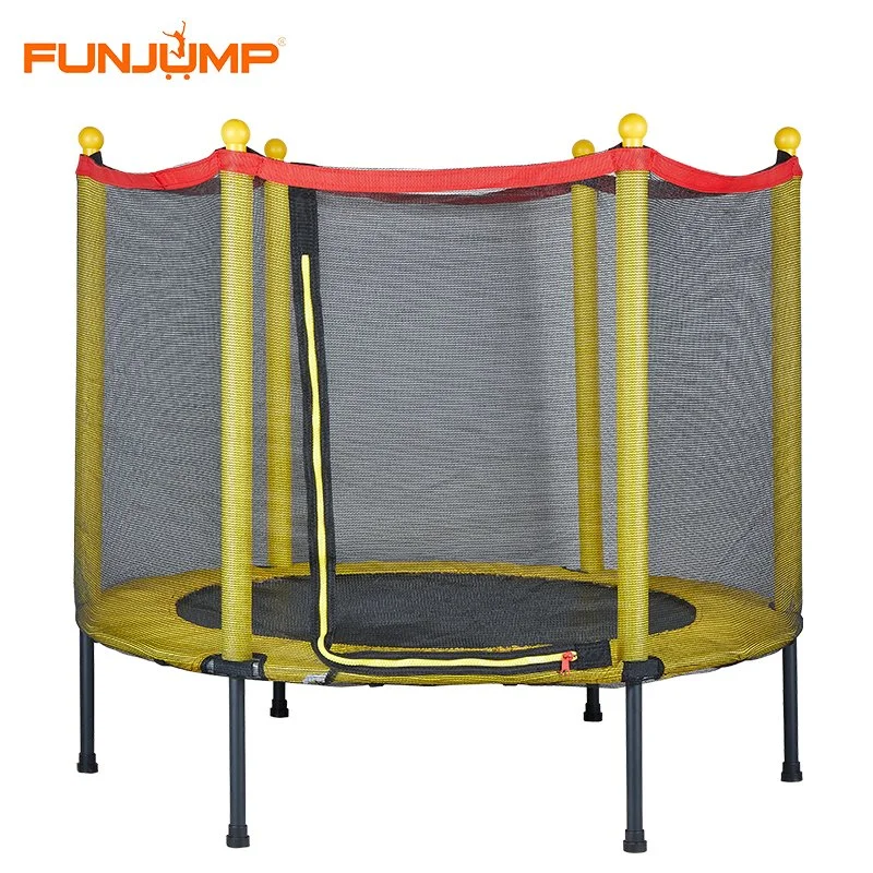 Funjump Trampoline de 48 pouces pour enfants, équipement de divertissement intérieur pour la maison, jeux extérieurs dans la cour.
