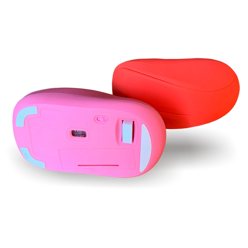 Rose couleur 3 touches 2.4G Opitcal souris sans fil pour Dame