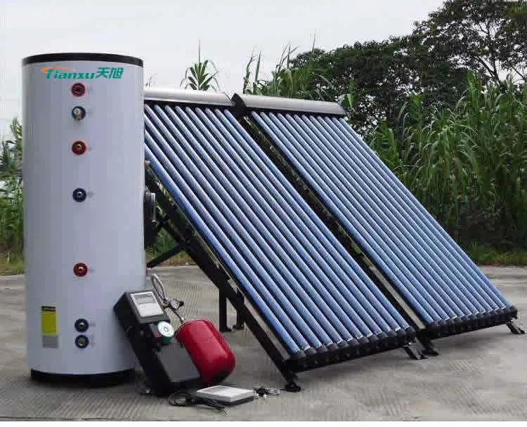100L 200L 300L 500L 1000L 2000L Split Pressurized Solar Thermal Water Heating System for Villa