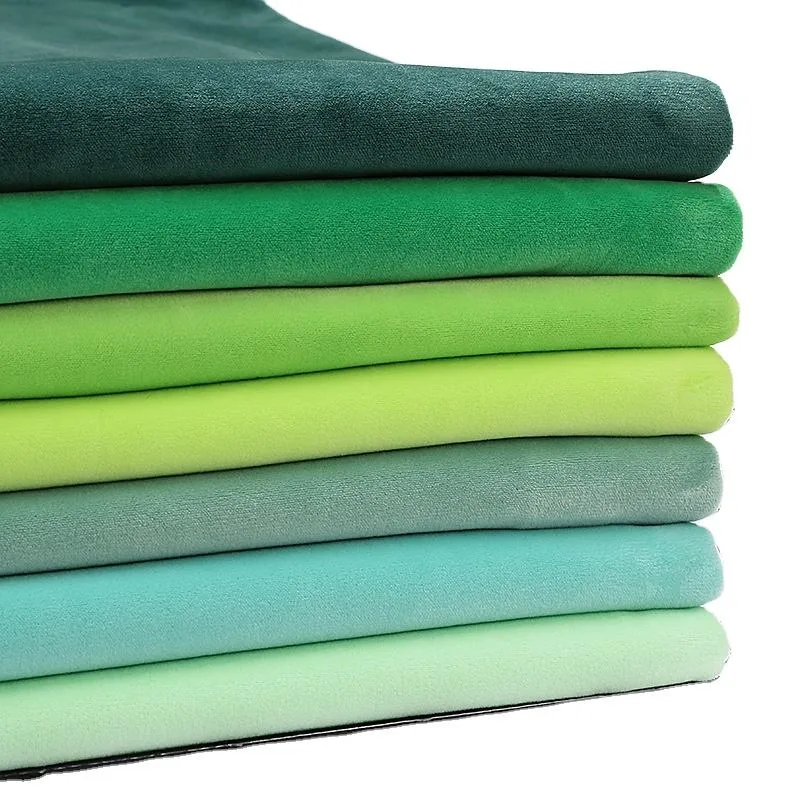 Stretch Soft Plush Sofa for Clothes Velvet Fabric