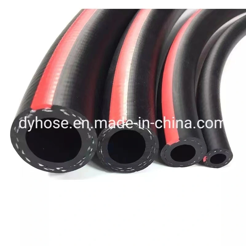 Flexible de caucho de PVC de alta presión neumática de trenzado de aire compresor de aire del manguito de tubo de gas