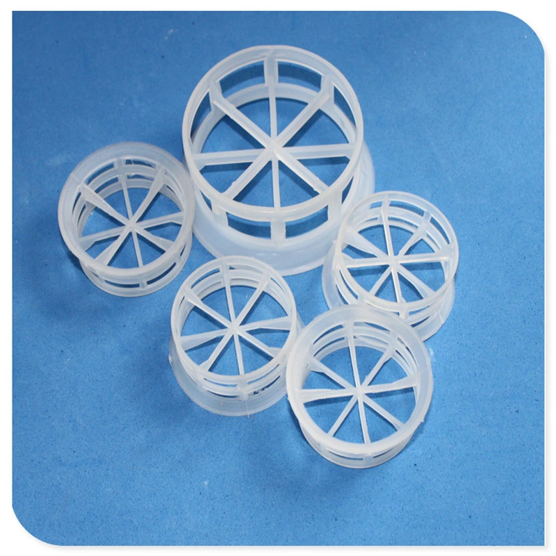 PP, PE, Rpp, PVC, CPVC, PVDF Plastic Cascade Mini Ring