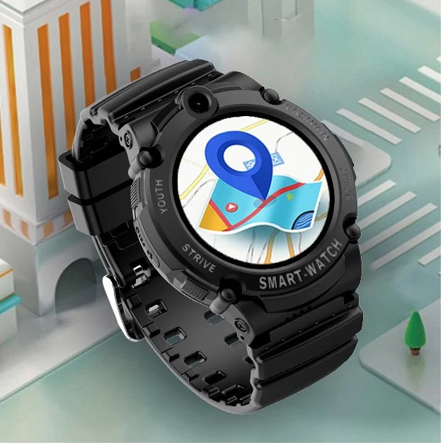 4G LTE original resistente al agua IP67 Kids rastreador de GPS portátiles con ranura para tarjeta SIM videollamada para fitness tracking D48H