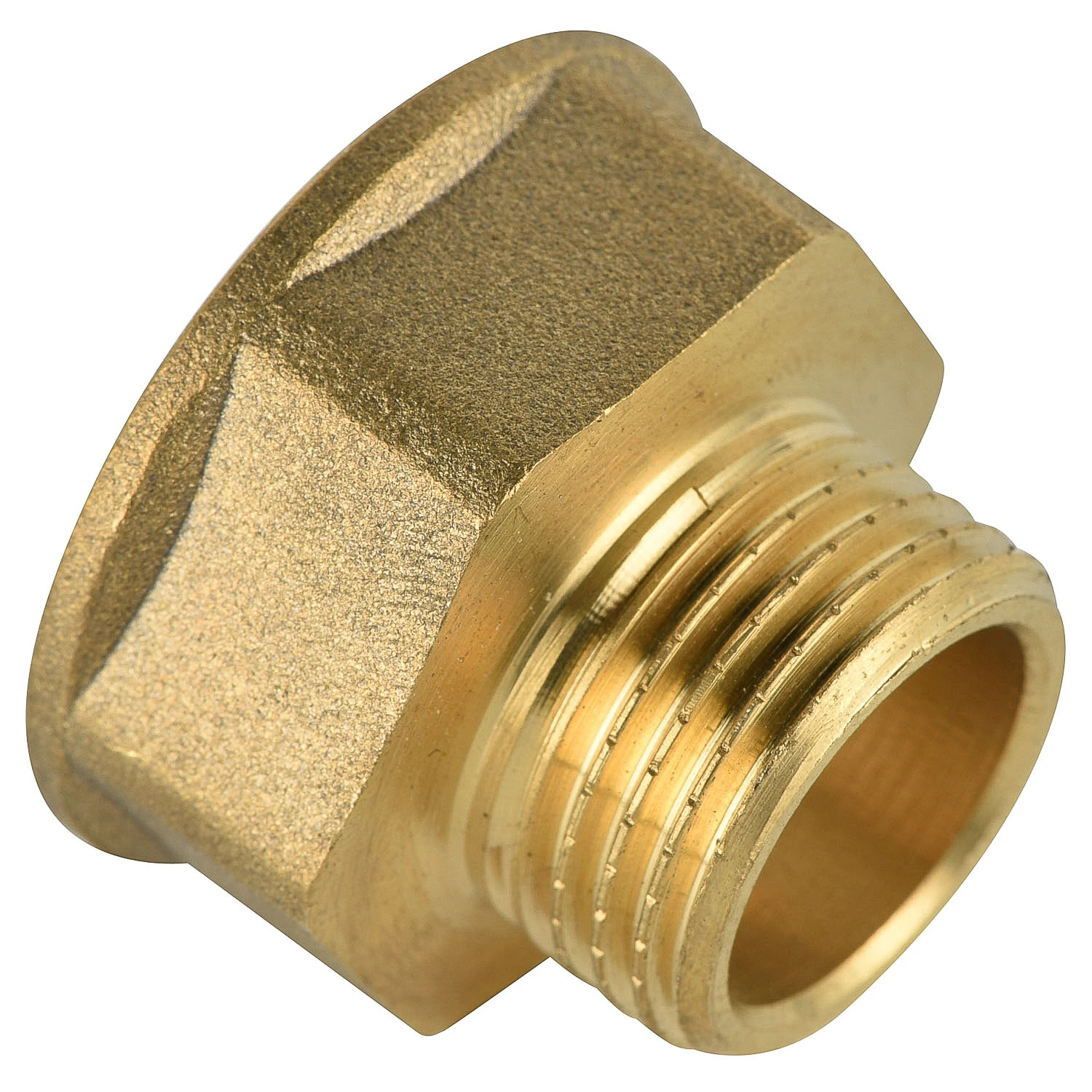 Brass Compression Screw Pipe Plumbing Fitting Extension Fitting M/M Thread