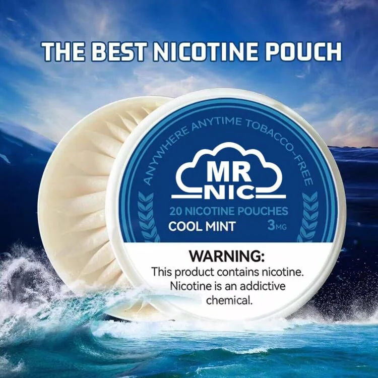 Factory Supply with Best Factory Price Dripart 3mg/6mg/ 9mg/12mg/14mg Moist/Dry Synthetic Nicotine White Pouches Snus