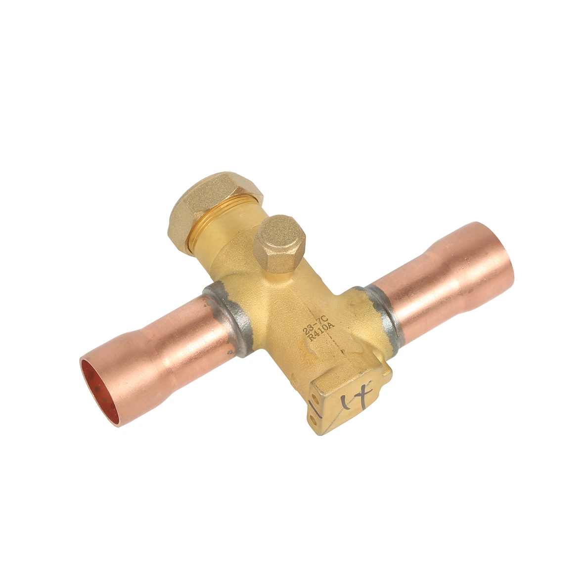 Gangli Wholeasle Square Cylindrical Service Valve for A/C