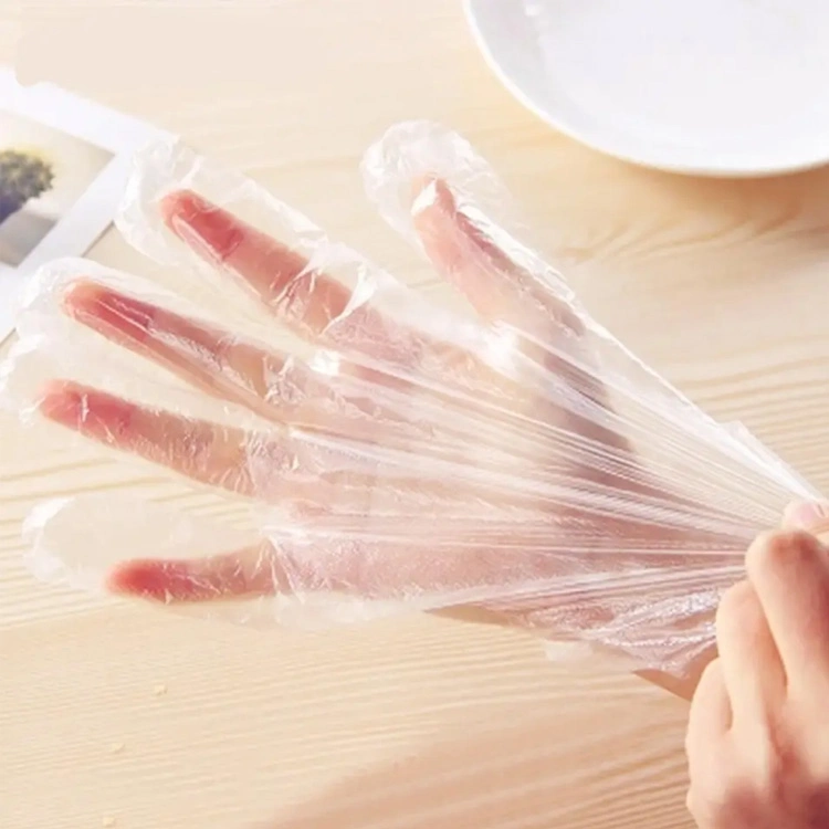 Multipurpose Disposable Clear Transparent Medical PE Gloves