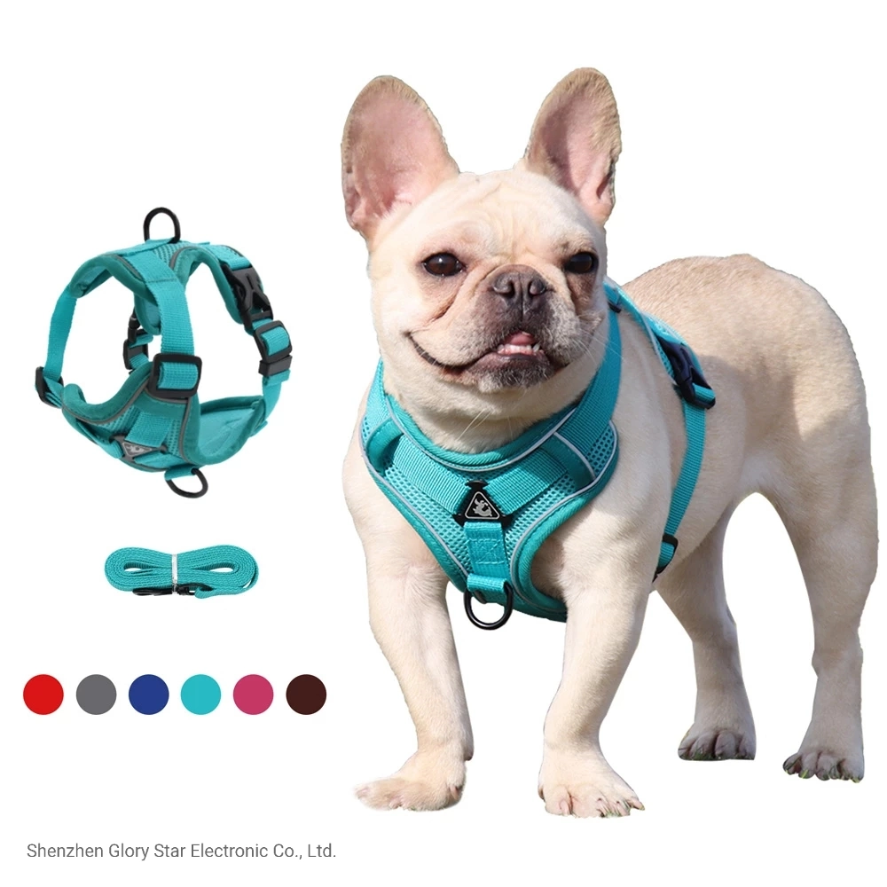 Adjustable Reflective Pet Vest Dog Harness Leash Set Pet Products