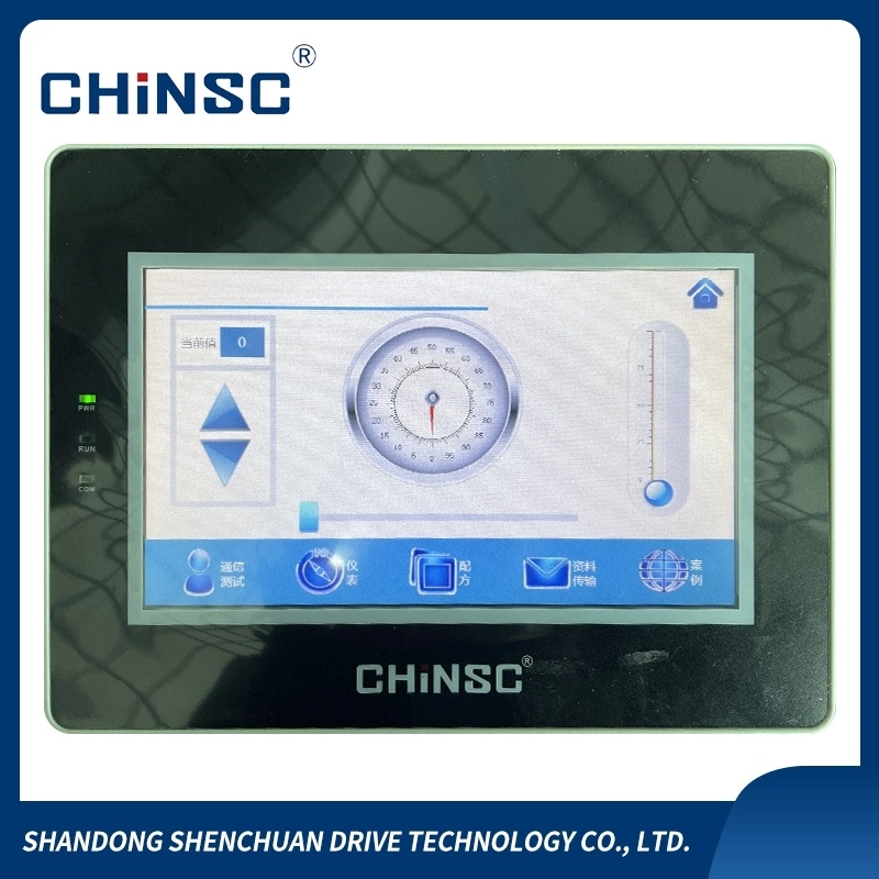 Affichage LCD de l'interface homme-machine pour l'alimentation de la machine fabriqués en Chine du système de contrôle d'automatisation de l'écran LCD écran tactile