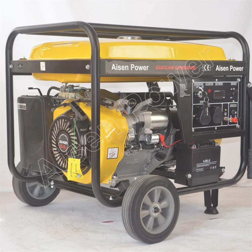 Hot Sell 7kw 8kw 9kw 10kw Household Portable Gas Engine Generator