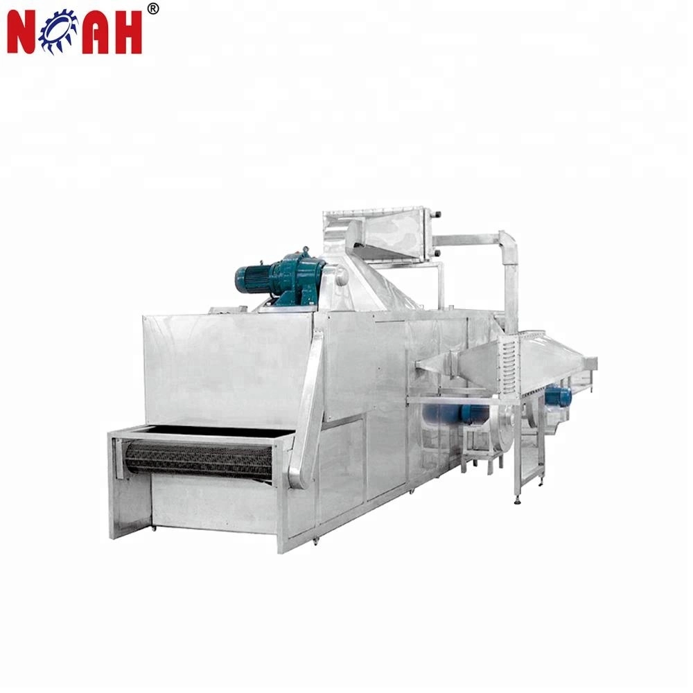 Dw-1.2-8 Traditional Chinese Medicine Dates Wood Fungus Belt Dryer Machine