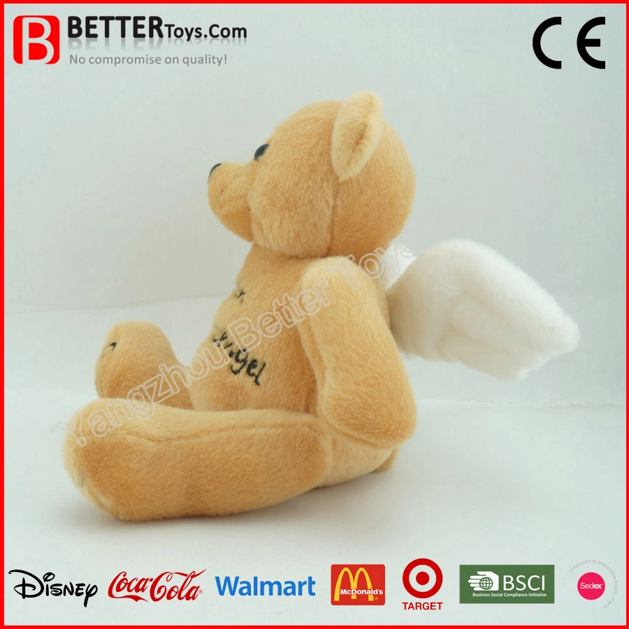 New Design Valentine Gift Stuffed Plush Angel Teddy Bear Kids Toy