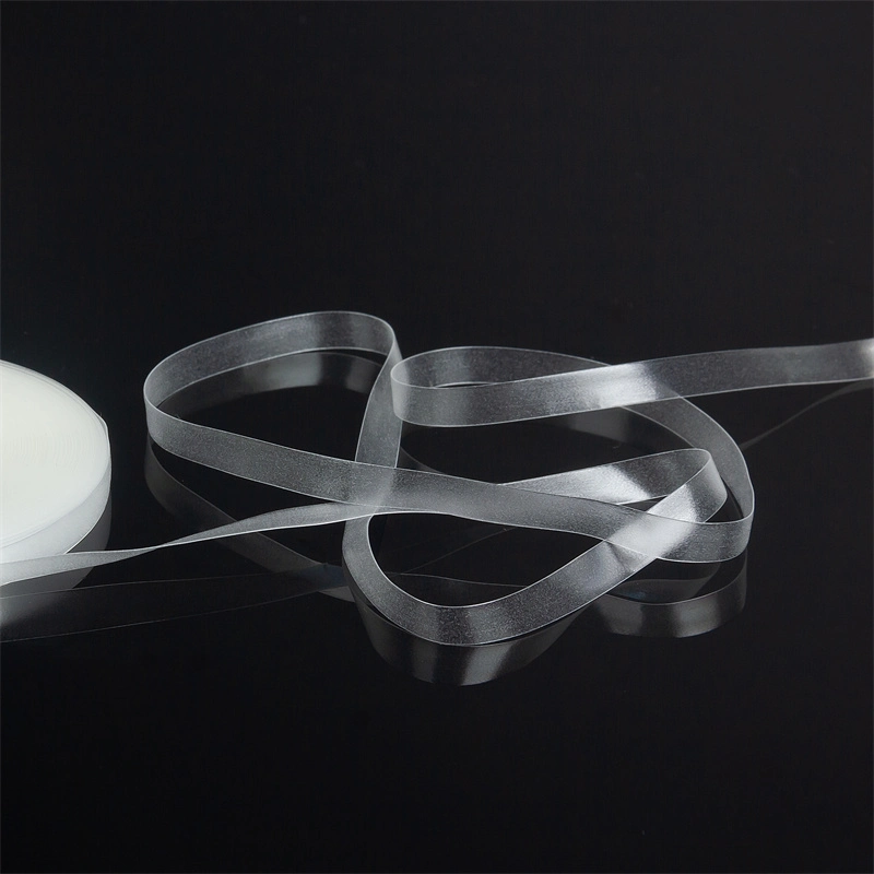10mm High Elastic Clear Mobilon Invisible Clear Bra Strap Non-Slip TPU Shoulder Tape