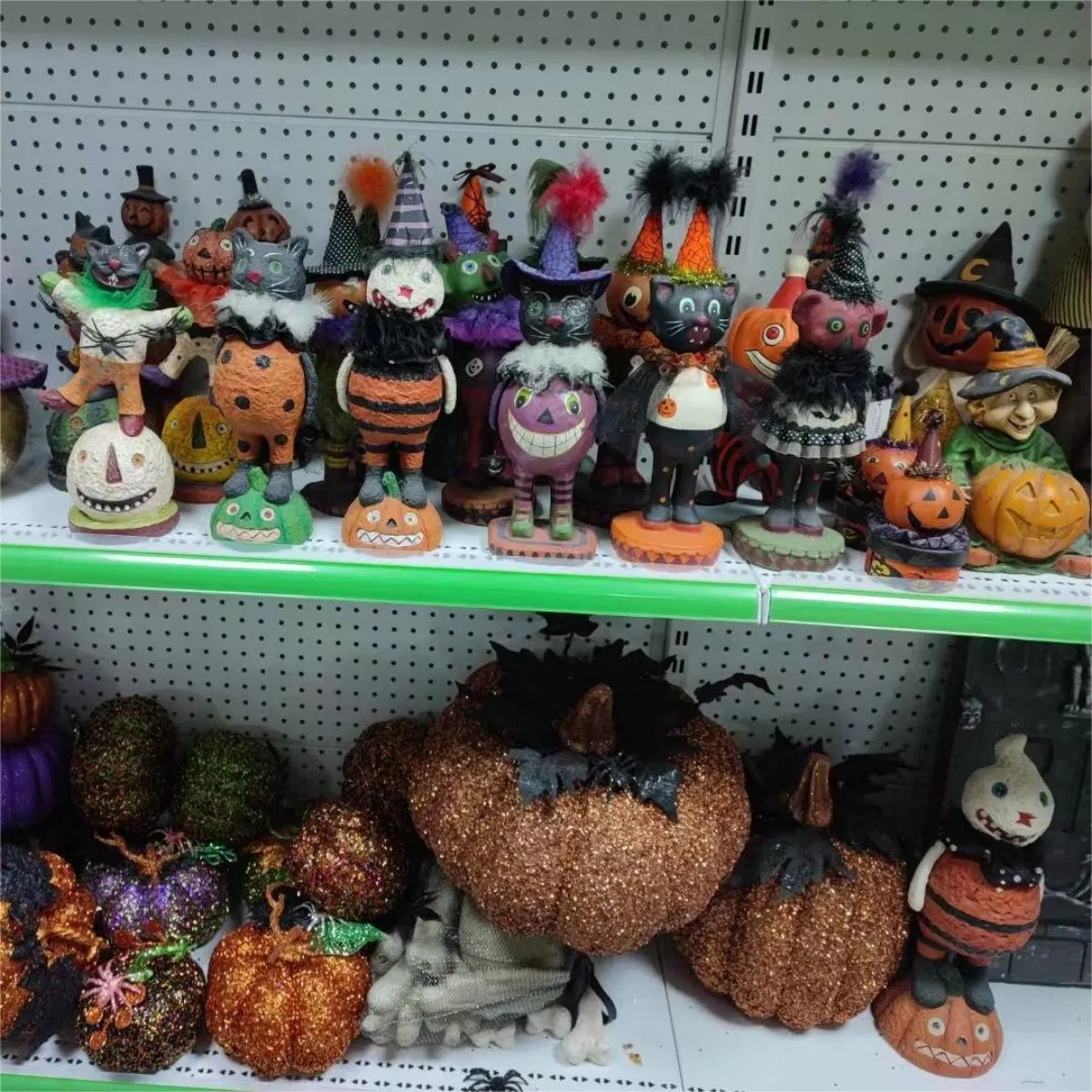 OEM Factory Customized Halloween Festival Decoration Halloween Holiday Home Decor Wholesale/Supplier Resin Crafts Halloween Black Cat Craft Manufacturer in China