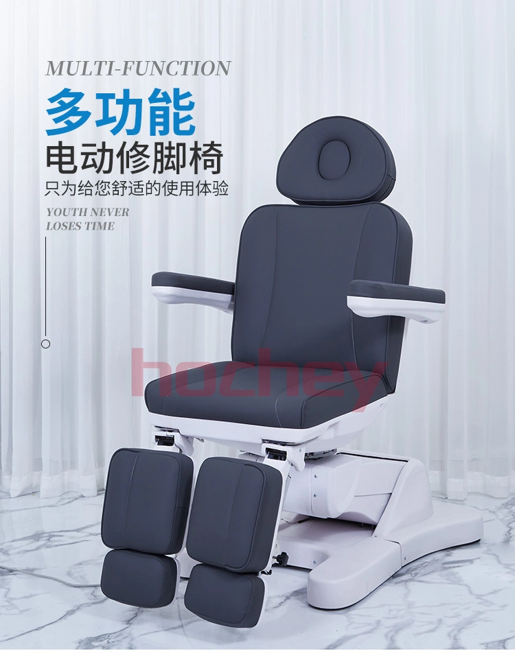 Hochey Electric 5 Motors Beauty Chair Bed Massage Chair Beauty Salon Table Full Function Beauty Chairs