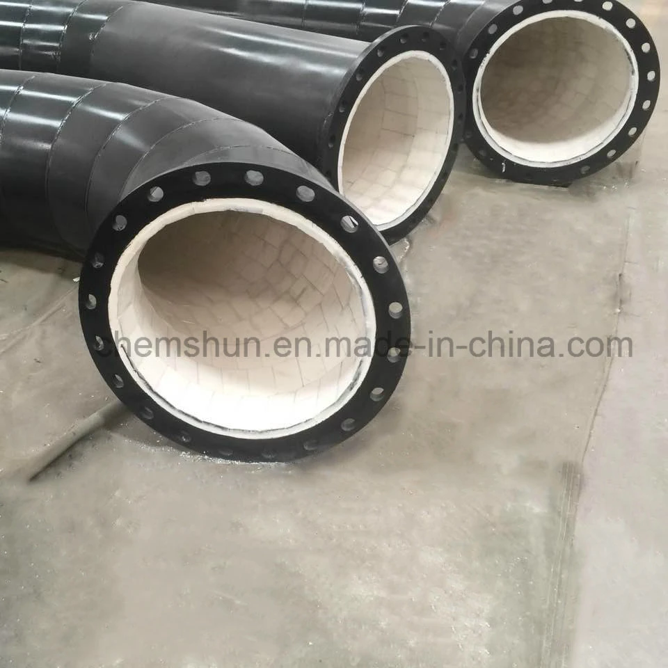 Alumina Ceramic Lined Component for Fly Ash Pipework