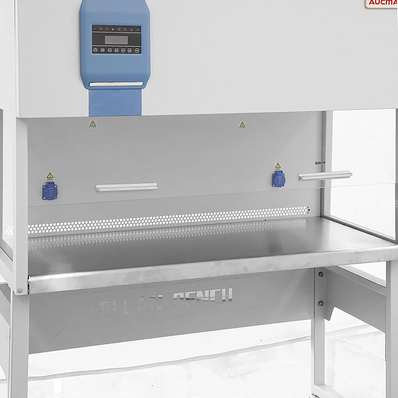 Mejor Precio Laminar Flow Hood Estándar ISO 9001 2015 horizontal Banco limpio para laboratorio de limpieza químico médico