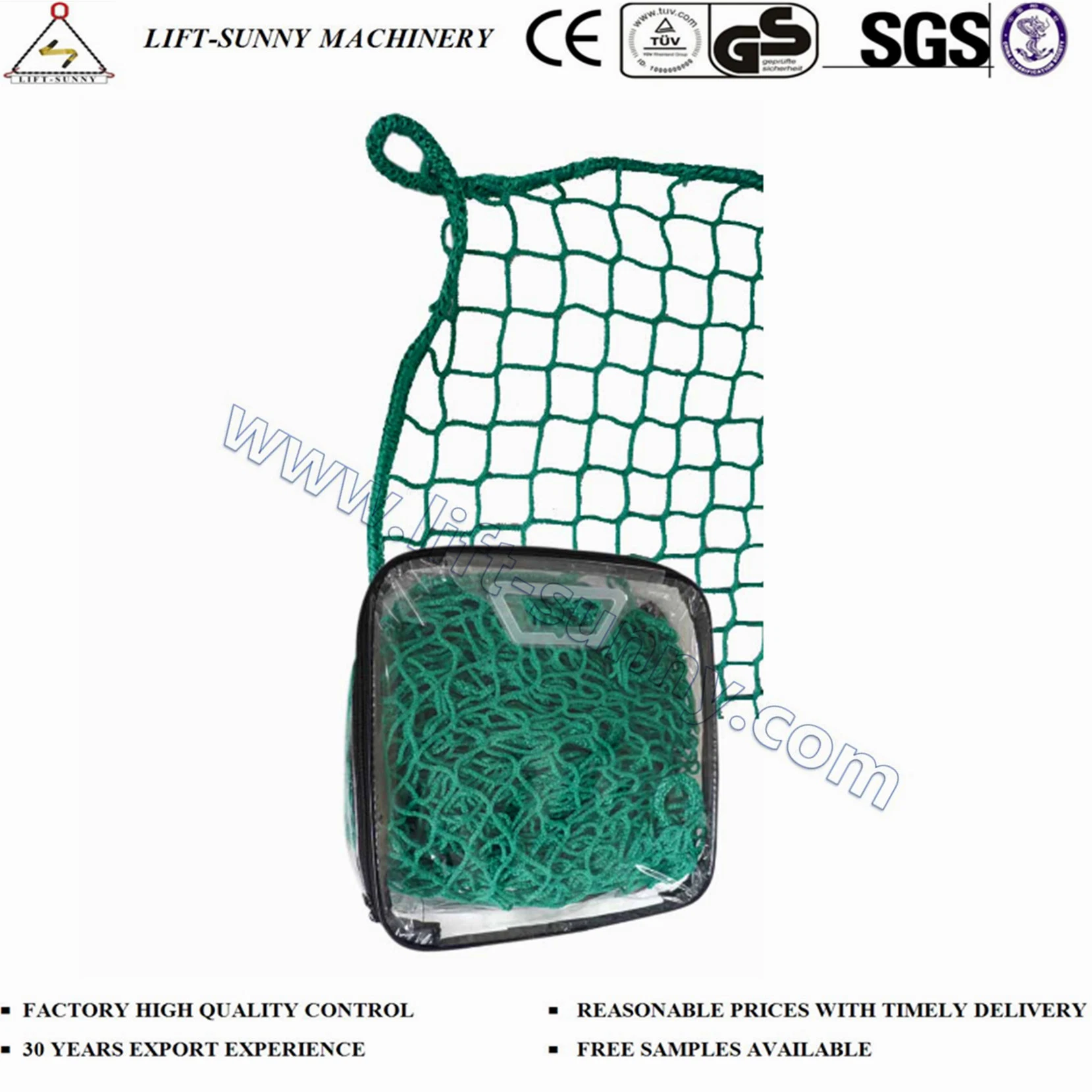 PVC Bag Cargo Net, PP Net, Bag Net, Cargo Net