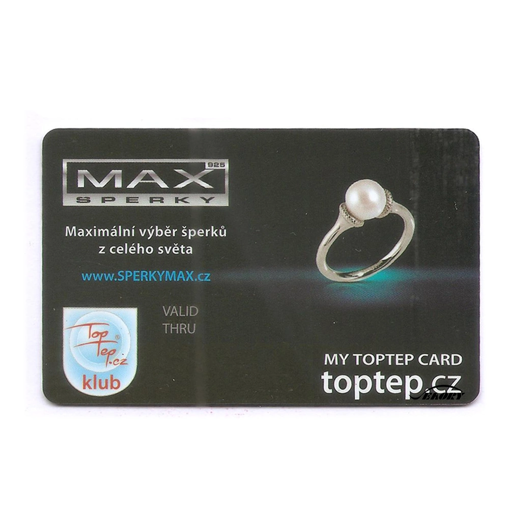 Custom Printing PVC Card Jewelry Accessory Store Membership ID Key Card