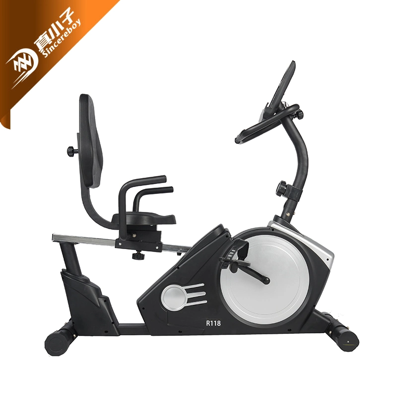 Gimnasio Interior Magnetic Recumbent Bike Fitness ejercicio Spinning Home Gym
