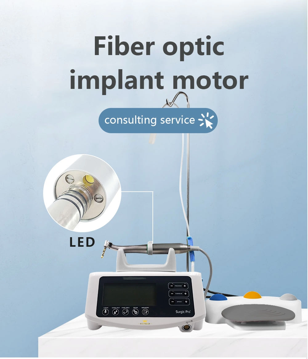 Fournitures médicales de moteur chirurgical dentaire de conception récente sans implant léger Moteur