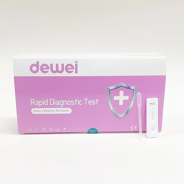 Tiras de teste de gravidez rápida HCG para medicina Deei Medical Urine de ovulação do lado esquerdo Teste