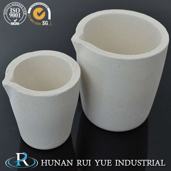 High Temperature Foundry Big Fire Assay Ceramic Crucible