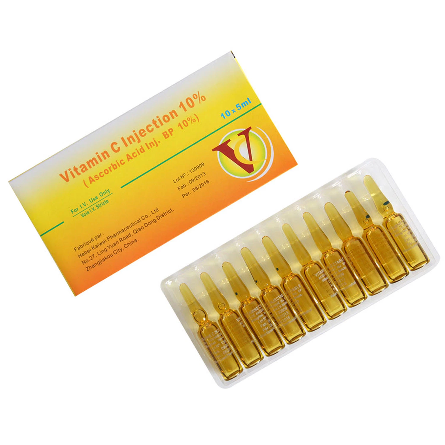 Vitamin C Injection Finished Medicine Pharmaceuticals Drug