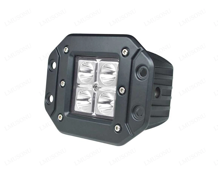 LED Work Light 12W 3 Inch 10-30V 6000K CREE Car Parts for Trucks