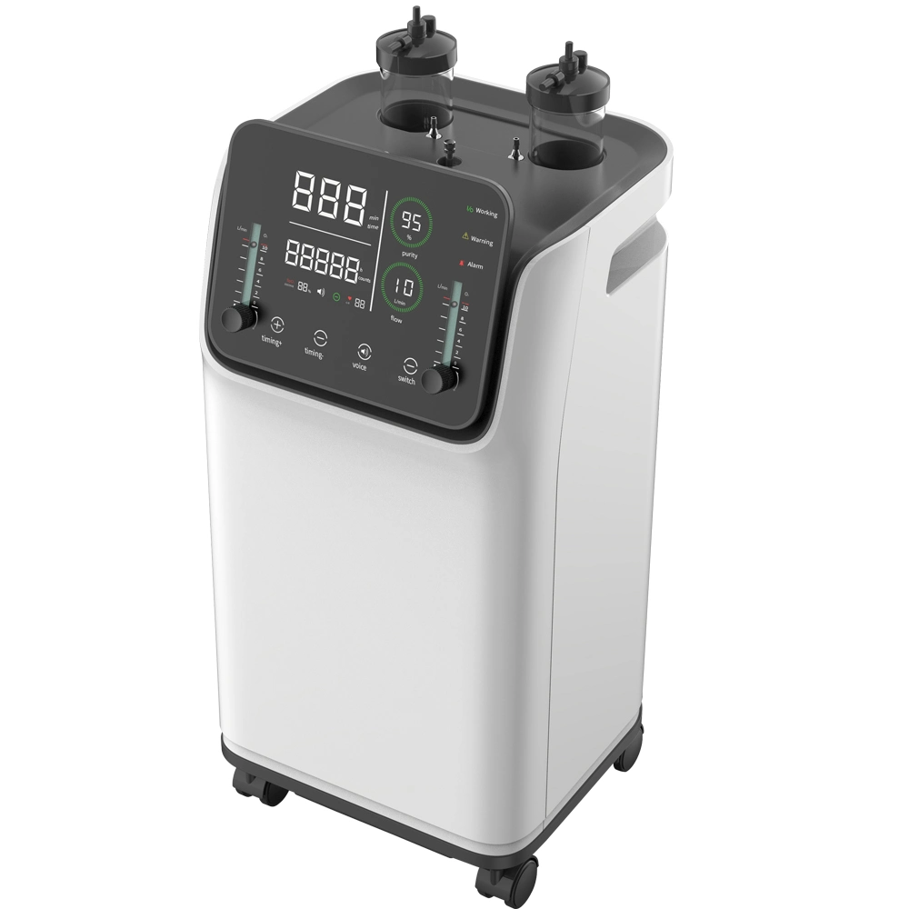 10L Oxygen Concentrator with Nebulizer and Remote Control 95% Purity 220V/110V 50Hz/60Hz