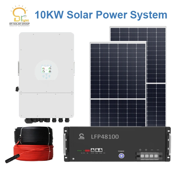 Factory Price Panel Power Solar Home with Storage Energy System CE Brhf-5kw