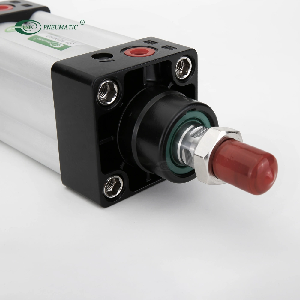 ISO6431 Standard Si Double Acting Air Pneumatic Cylinder