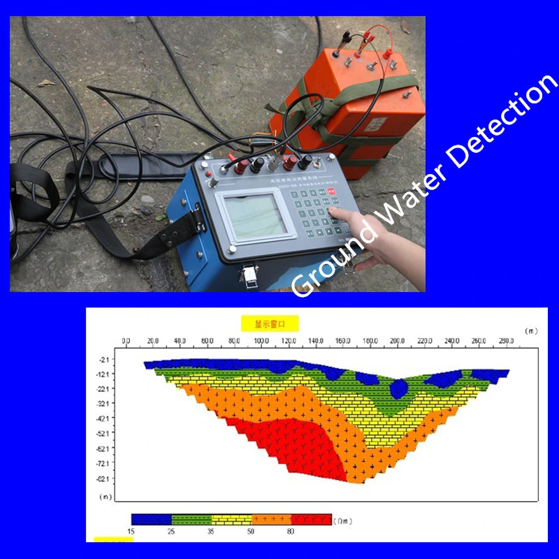 New! ! ! Dzd-6A Multi-Function Underground Water Finder Underground Water Detector Geophysical Resistivity Survey Equipment