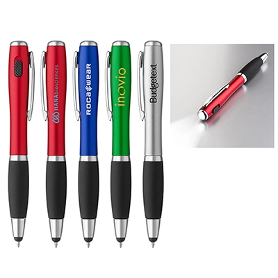 Promotion Gift Fashion Design Metal Dual Function Pen Curvaceous Stylus /Stylus Ball Pen/Stylus Ballpoint Pen