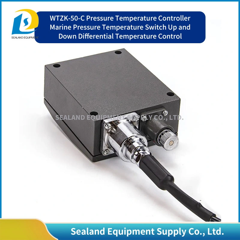 Tableau de l'usine Wtzk-50-C 40-80 degré Type de pression Marine Le contrôleur de température sur le fil de 5 mètres