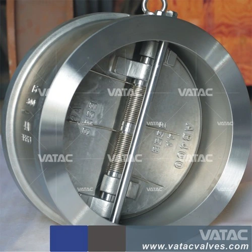 Casting Duplex Steel 4A Wafer Dual Plate Check Valve