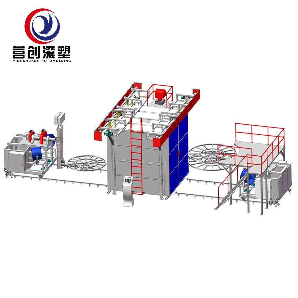 Plastic Tray or Box Making Machine and Rotational Molding Machine