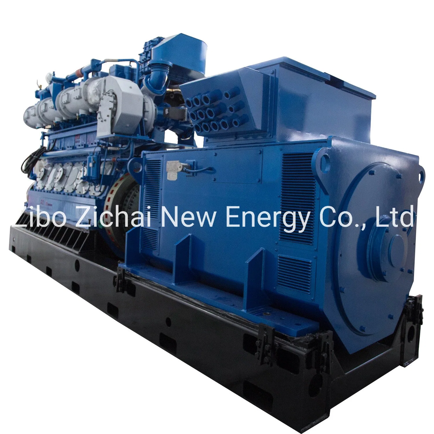 مجموعة مولدات الغاز الطبيعي 12V190 800kw غير عازلة للصوت