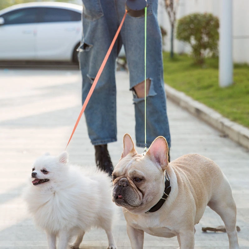 PET Zubehör LED Licht automatisch einziehbare Haustier Hund Leine