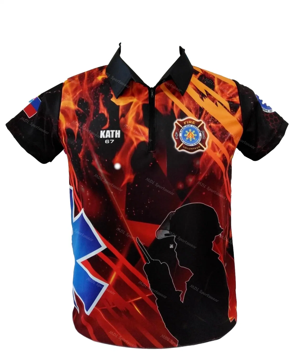 Men's Sublimation Badminton Shirts - High Performance Sports Wear