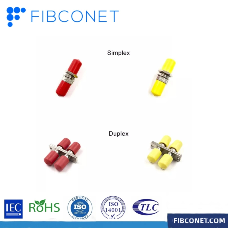Sc/LC/FC/St/Mu/MTRJ/MPO Fj11 RJ45 Simplex/Duplex/Quad Standard Hybrid Optical Connector Fiber Optic Adapter
